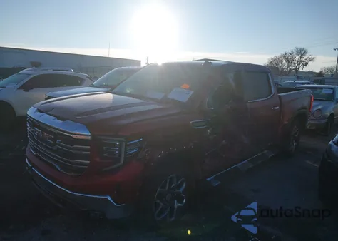2022 GMC Sierra 1500 4Wd Short Box Slt z USA, uszkodzony, nr VIN 3GTUUDED8NG618565